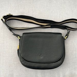 India Hicks Black Cartridge Bag